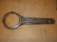 1920s RUDGE WHITWORTH WIRE WHEEL HUB CAP WRENCH TOOL 2 15 16 Andris Collection 1