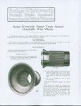 1922 10 Rudge-Whitworth Patent Triple Spoked Detachable Wire Wheels WHY WIRE WHEELS AACA Library page 6