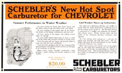1925-26 SCHEBLER You can do it with a SCHEBLER 10.5″×6.25″ inside