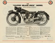 1930 RUDGE-WHITWORTH MOTOR CYCLE CATALOGUE Detroit Public Library page 10 & 11