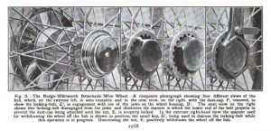 1933 ca. Rudge-Whitworth Wire Wheel Diagram Andris Collection 1