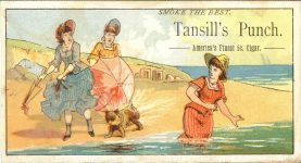 1880 ca. 5 Cigar Tansill’s Punch NOVELTY DRUG STORE Minneapolis 4.75″×2.5″ front