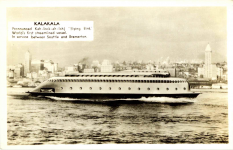 1935 ca. MV KALAKALA Ferry Seattle, WASH RPPC front