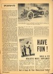 1950 12 SPORTRAITS First Four Wheel Brakes Motorsport magazine Vol. 1 No. 3 8″×11″ page 31