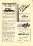 1911 7 26 “THE REEVES” OCTOAUTO 40 H.P. $3200 THE HORSELESS AGE 8.5″×12″ page 43