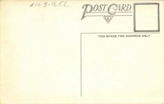 1905 ca. 23 Ton Steel Door Northern Trust Safe Deposit Vaults, Chicago postcard back