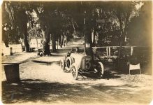 1908 Savannah Races Car 13 (CLEMENT-BAYARD) N. Lazarnick Photo 19883 6.5″×4.75″