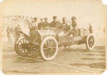 1908 Savannah Races Car 2 (LOZIER) N. Lazarnick Photo 6518 6.5″×4.75″ front