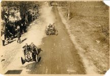 1908 Savannah Races Car 6 (FIAT) and Car 14 (FIAT) N. Lazarnick Photo 20058 6.5″×4.75″