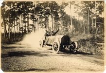 1908 Savannah Races Car 14 (FIAT) N. Lazarnick Photo 19892 6.5″×4.75″
