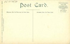 1910 ca. Duluth, MINN Tally Ho Party Boulevard Drive postcard back