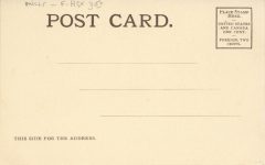 1910 ca. Minneapolis, MINN WASHBURN “A” MILL and PILLSBURY “A” MILL postcard back