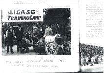 1911 ca JI CASE TRAINING CAMP THE GREAT SAVANNAH RACES 1957 By Julian K Quattle Brown MD GC xerox page 90