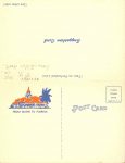 1940 ca. HOWARD JOHNSON’S TO OUR PATRONS double postcard outside