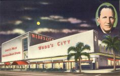 1940 ca. Webb’s City Inc. St. Petersburg, Florida postcard front