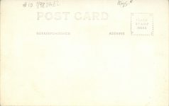 1949 4 28 MANITOWISH, WIS The FAMOUS LITTLE BOHEMIA LODGE John Dillinger THE TAP ROOM 3678 RPPC back