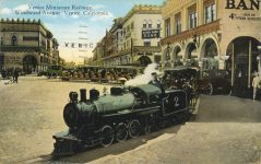 1949 4 4 Venice, CAL Venice Miniature Railway postcard front