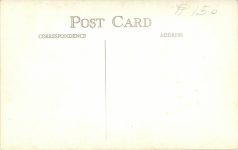 1950 ca. DINOSAUR PARK RAPID CITY, S DAK Bell Photo 1-102-6 RPPC back