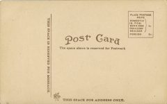 1915 ca. S D, Mobridge MISSOURI RIVER BRIDGE IRON ERECTORS postcard back