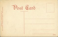 1905 ca. San Francisco, CAL Mt. Tamalpais US Weather Observatory postcard back