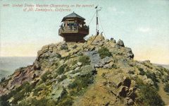 1905 ca. San Francisco, CAL Mt. Tamalpais US Weather Observatory postcard front