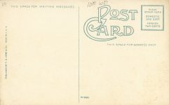 1910 ca. RACING Vanderbilt Race Savannah, GA postcard back