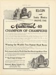 1911 ca. NATIONAL ELGIN Santa Monica National 40 MOTOR AGE 9″×12″ page 77