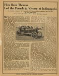 1914 Indy 500 WITH THE SPEED KINGS SEARS, ROEBUCK A& CO Auto Catalog 8.5″×10.75″ page 1