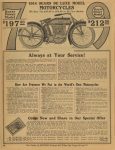 1914 Indy 500 WITH THE SPEED KINGS Sears Motorcycles SEARS, ROEBUCK & CO Auto Catalog 8.5″×10.75″ page 24