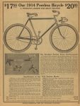 1914 Indy 500 WITH THE SPEED KINGS Sears Peerless Bicycle SEARS, ROEBUCK & CO Auto Catalog 8.5″×10.75″ page 31