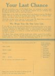 1915 6 The BOSCH NEWS Vol. 6 No. 1 5.25″×7.25″ Your Last Chance