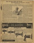 1915 Indy 500 Full Account KLAXON SEARS, ROEBUCK & CO Auto Catalog 8.5″x10.75″ page 8