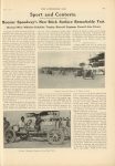 1910 6 1 Indy 500 Sport and Contests Hoosier Speedways New Brick Surface Remarkably Fast THE HORSELESS AGE 9″×12″ page 825