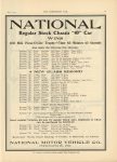 1910 6 1 NATIONAL Regular Stock Chassis “40” Car WINS THE HORSELESS AGE 9″×12″ page 17