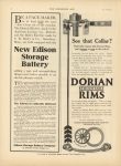 1910 7 20 DORIAN REMOUNTABLE RIMS See that collar THE HORSELESS AGE 9″×12″ page 24