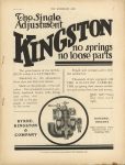1910 7 20 IND KINGSTON Carburetor THE HORSELESS AGE 9″×12″ page 1