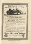1911 6 7 Indy 500 REMY MAGNETO WINS THE HORSELESS AGE 9″×12″ page 14E