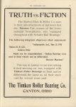 1911 6 7 Indy 500 TIMKEN TRUTH vs. FICTION THE HORSELESS AGE 9″×12″ page 14C