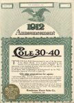 1911 8 9 IND COLE 1912 Announcement Cole 30-40 THE HORSELESS AGE 9″×12″ page 9