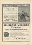 1911 8 9 IND Prest-O-Tire Tube THE HORSELESS AGE 9″×12″ page 38