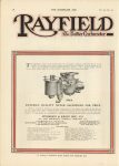 1912 3 6 RAYFIELD Carburetor THE HORSELESS AGE 9″×12″ page 16