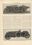 1912 6 19 Fifteen British Cars in French Grand Prix THE HORSELESS AGE 9″×12″ page 1052