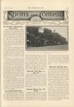 1912 6 19 Sport and Contests National Retires from 1912 Racing THE HORSELESS AGE 9″×12″ page 1057