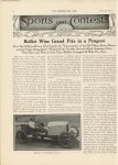 1912 7 3 Sport and Contests Boillot Wins Grand Prix in a Peugeot THE HORSELESS AGE 9″×12″ page 4