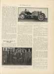 1911 11 8 CASE Jagersberger Injured at Columbia Jay McNay in CASE Car pic THE HORSELESS AGE 9″×12″ page 711