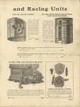 1920 ca. RACING EQUIPMENT FORD Model T and Racing Units 8.75″×11.75″ page 1