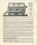 1924 ca. IND RACING EQUIPMENT Roof Eight Overhead Valve Equipment LAUREL MOTORS CORPORATION 9″×11″ Inside left