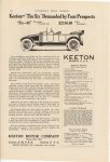 1913 ca KEETON The Six Demanded by Your Propects AUTOMOBILE TRADE JOURNAL 6.75″×10″ page 56