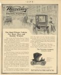 1909 1 7 WAVERLEY Electric The Ideal Winter Vehicle LIFE 8.75″×10.75″ page 45