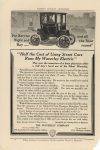 1911 2 WAVERLEY Electric Half the Cost of Using Street Cars HARPER’S MAGAZINE ADVERTISER 6.5″×9.75″ Page 8
